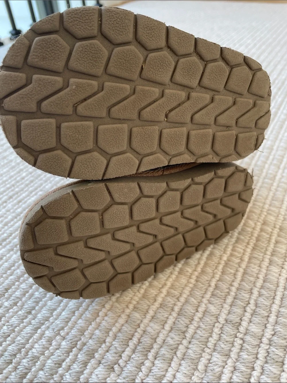 GAP Brown Kids Heart-Print Boots